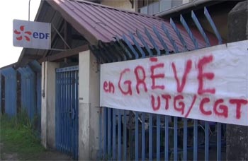 Grève victorieuse à EDF en Guyane