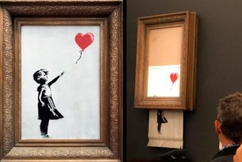 Art contemporain Sotheby’s, grande perdante de la supercherie Banksy