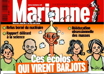 Accident nucléaire au magazine Marianne