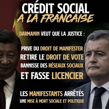Néofascisme : le gouvernement impose un crédit social à la française contre les manifestants